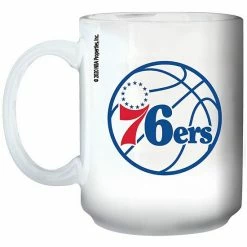 Cheapest ✔️ Unbranded Philadelphia 76ers 15oz. Primary Logo Mug 🛒
