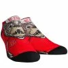 Flash Sale ❤️ Unbranded Men's Rock Em 🧦 Socks NC State Wolfpack Mascot Low Ankle 🧦 Socks 🛒