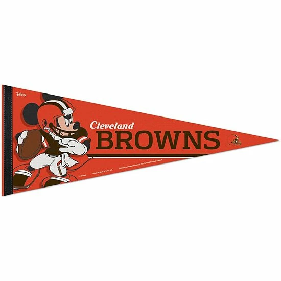 Top 10 ๐ Unbranded WinCraft Cleveland Browns 12'' X 30'' Disney Mickey Mouse Premium Pennant ๐