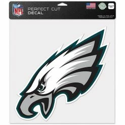 New 😀 Unbranded WinCraft Philadelphia Eagles 12" X 12" Perfect Cut Decal ⌛