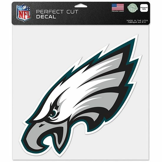 New 😀 Unbranded WinCraft Philadelphia Eagles 12" X 12" Perfect Cut Decal ⌛