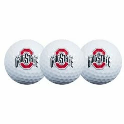 New 👏 Unbranded Ohio State Buckeyes Pack Of 3 Golf Balls 👍