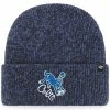 Best Pirce 🎁 Unbranded Men's '47 Navy Indianapolis Colts Hometown Brain Freeze Cuffed Knit Hat 🎉