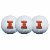 Cheapest 🔥 Unbranded Illinois Fighting Illini Pack Of 3 Golf Balls 😉