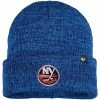 Cheapest ❤️ Unbranded Men's '47 Royal New York Islanders Brain Freeze Cuffed Knit Hat 🥰