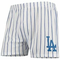 Cheapest ✨ Unbranded Men's Concepts Sport White Los Angeles Dodgers Vigor Boxer Shorts 👏