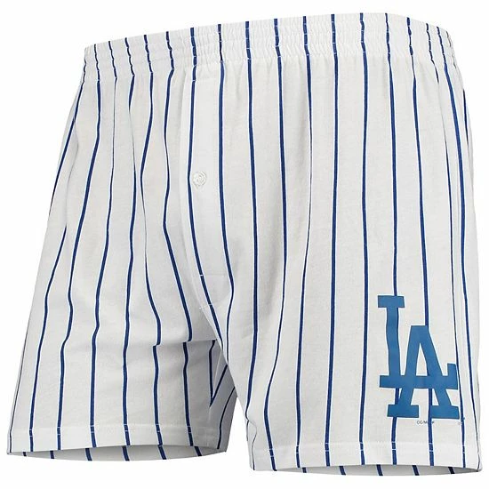 Cheapest ✨ Unbranded Men's Concepts Sport White Los Angeles Dodgers Vigor Boxer Shorts 👏