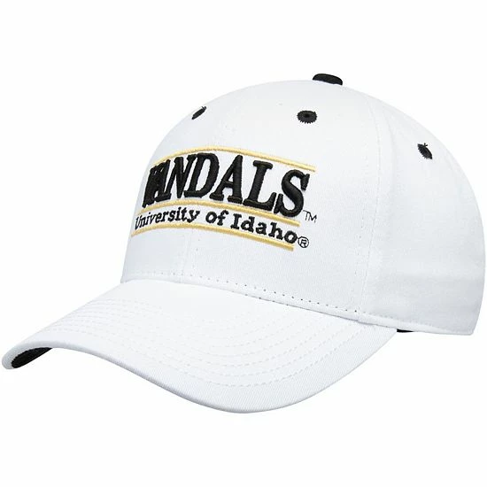 Hot Sale 😀 Unbranded Men's The Game White Idaho Vandals Classic Bar Structured Adjustable Hat 🌟 - Image 2