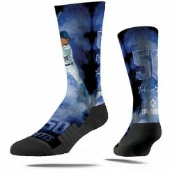Cheap 🎁 Unbranded Men's Strideline Mookie Betts Los Angeles Dodgers Fog Crew 🧦 Socks 🎁