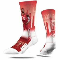 Cheap 🥰 Unbranded Men's Strideline Damian Lillard Portland Trail Blazers Hometown Hero Crew 🧦 Socks 🌟