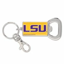Discount 👏 Unbranded LSU Tigers Silvertone Bottle Opener Keychain 😍