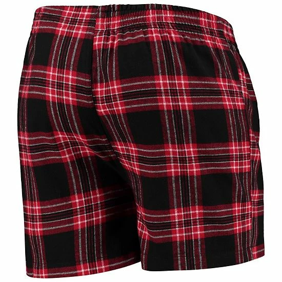 Best deal ๐งจ Unbranded Men's Concepts Sport Black/Red Atlanta Falcons Takeaway Flannel Boxers ๐ - Image 4
