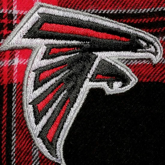 Best deal ๐งจ Unbranded Men's Concepts Sport Black/Red Atlanta Falcons Takeaway Flannel Boxers ๐ - Image 5