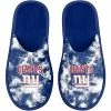 Coupon 🔥 Unbranded 👩 Women's FOCO New York Giants Iconic Logo Scuff Slippers 🔔