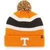 Flash Sale 💯 Unbranded Men's '47 Tennessee Orange Tennessee Volunteers Breakaway Cuffed Knit Hat With Pom 🔔