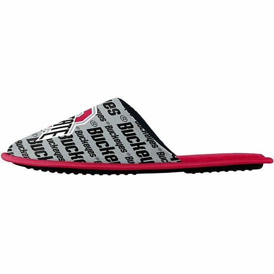 Hot Sale 🤩 Unbranded Youth FOCO Ohio State Buckeyes Scuff Wordmark Slide Slippers 🥰 - Image 3