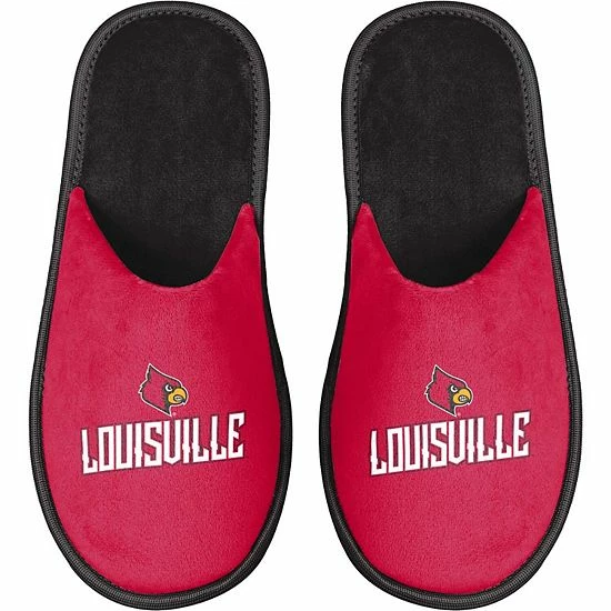 Cheapest ๐ Unbranded Men's FOCO Louisville Cardinals Scuff Slide Slippers โญ