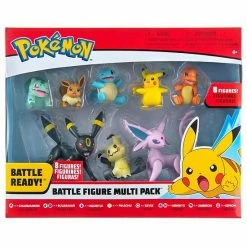 Discount 🎁 Unbranded Pokémon 8 Figure Battle Multi Pack 😀