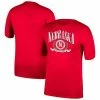 Promo 💯 Unbranded Men's Top Of The World Scarlet Nebraska Huskers Game Of The Century 50th Anniversary Team Arch Seal T-Shirt 🤩