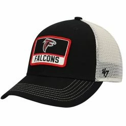 New ✨ Unbranded Youth '47 Black/Natural Atlanta Falcons Zoomer MVP Snapback Hat 🥰