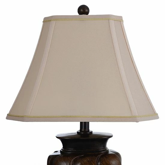 Budget ๐ Unbranded Toffee Wood Table Lamp ๐ - Image 5