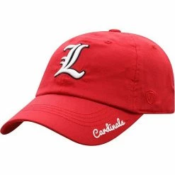 Cheapest 🎁 Unbranded 👩 Women's Top Of The World Red Louisville Cardinals Staple Adjustable Hat 😉