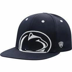 Best Sale 🔔 Unbranded Youth Top Of The World Navy Penn State Nittany Lions Gantuan Snapback Hat 🧨