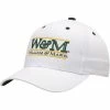 Best Sale 🛒 Unbranded Men's The Game White William & Mary Tribe W&M Classic Bar Adjustable Snapback Hat 🔔