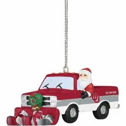 Flash Sale 😍 Unbranded FOCO Oklahoma Sooners Snow Plow Ornament 🔥