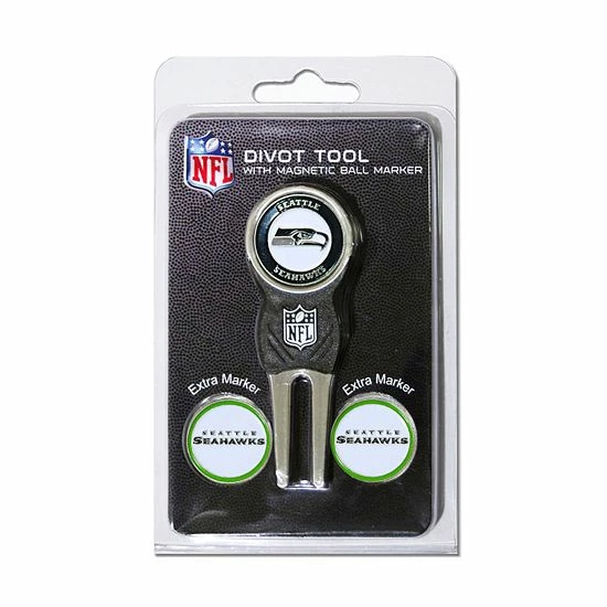 Coupon ๐ Unbranded Team Golf Seattle Seahawks 4-pc. Divot Tool & Ball Marker Set โญ