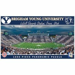 Wholesale 🌟 Unbranded Brigham Young University NCAA 1000 Piece Panoramic Puzzle 🎉