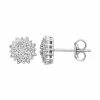 Coupon ✨ Unbranded Sterling Silver 1/3 Carat T.W. Diamond Cluster Stud Earrings 👏