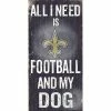 Coupon ✔️ Unbranded New Orleans Saints Football And My 🐕 Dog Sign 😍