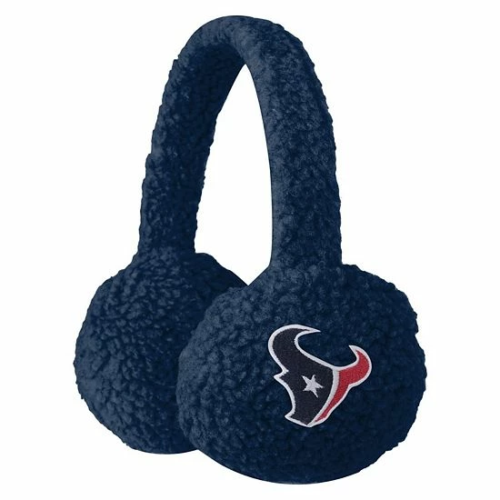 Promo 🔔 Unbranded FOCO Houston Texans Sherpa Earmuffs 🎁