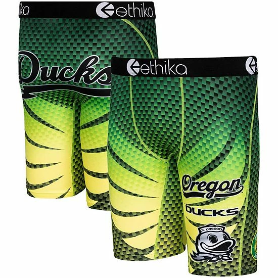 Hot Sale 🤩 Unbranded Youth Ethika Oregon Ducks Quack Attack Collegiate Boxer Briefs 🤩 - Image 2
