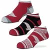 Outlet 😀 Unbranded Youth For Bare Feet Tampa Bay Buccaneers 3-Pack Cash Ankle 🧦 Socks 🔥