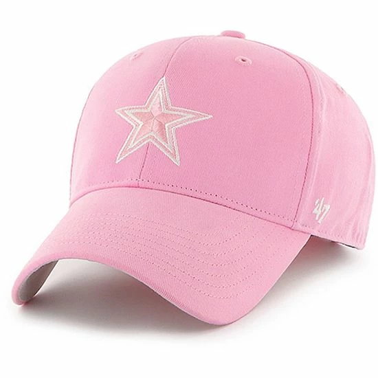 Best deal ⌛ Unbranded 👧 Girls Youth '47 Pink Dallas Cowboys MVP Adjustable Hat 👏