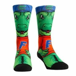Best deal ❤️ Unbranded Men's Rock Em 🧦 Socks Florida Gators HyperOptic Mascot Crew 🧦 Socks 🛒