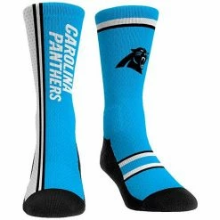 Cheapest 🛒 Unbranded Rock Em 🧦 Socks Carolina Panthers Classic Uniform Crew 🧦 Socks ❤️