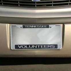 Coupon 😉 Unbranded Tennessee Volunteers Glitter License Plate Frame - Black 🔥