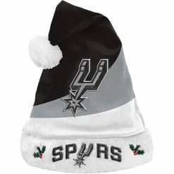 Budget 😉 Unbranded FOCO San Antonio Spurs Colorblock Santa Hat 🎉