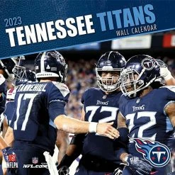 Hot Sale ⌛ Unbranded Tennessee Titans 2023 12" X 12" Team Wall Calendar 🎉