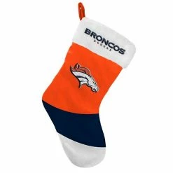 New ❤️ Unbranded FOCO Denver Broncos Colorblock Stocking 🔔