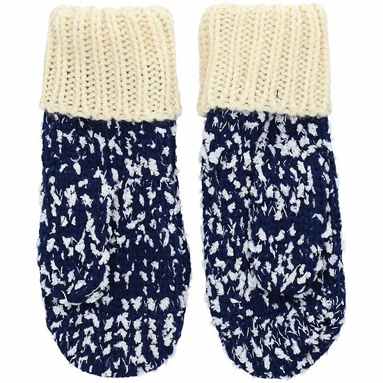 Discount ๐ฅ Unbranded FOCO Navy Denver Broncos Confetti Cream Mittens ๐ฏ - Image 3