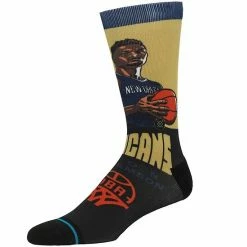 Cheap ✨ Unbranded Men's Stance Zion Williamson New Orleans Pelicans Graded Player Crew 🧦 Socks 🛒