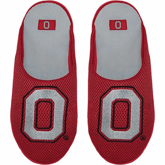 Best deal ๐ Unbranded Youth FOCO Ohio State Buckeyes Big Logo Colorblock Mesh Slippers ๐ฏ - Image 2