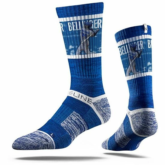 Wholesale 🤩 Unbranded Youth Strideline Cody Bellinger Los Angeles Dodgers Premium Player Crew 🧦 Socks 😍