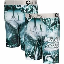 Best reviews of ✔️ Unbranded Youth Ethika Green/White Michigan State Spartans Collegiate Spirit Boxer Briefs ✨