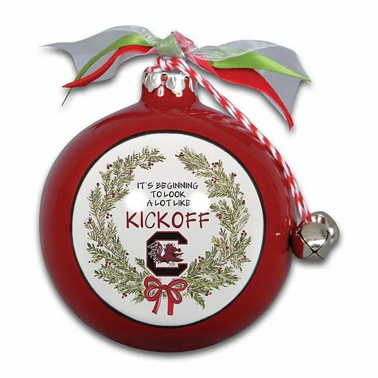 Best Pirce ๐ฅฐ Unbranded South Carolina Gamecocks Wreath Kickoff Painted Ornament ๐ - Image 3