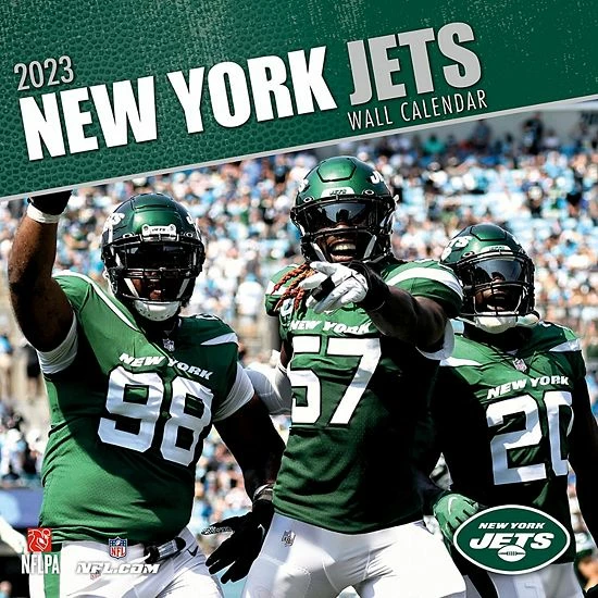 Cheapest โจ Unbranded New York Jets 2023 12" X 12" Team Wall Calendar ๐ - Image 2